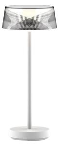 Lampă LED dimabilă de masă CASABLANCA LED/3,4W/5V USB 3600 mAh IP44 alb