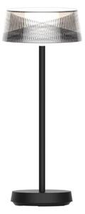 Lampă LED dimabilă de masă CASABLANCA LED/3,4W/5V USB 3600 mAh IP44 negru