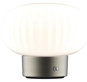 Lampă LED tactilă dimabilă de masă LATTE LED/1,8W/5V USB 2000 mAh crom/alb