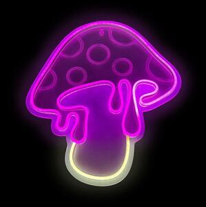 2Kids Toys - Decorațiune de perete Neon LED/5W/USB ciupercă