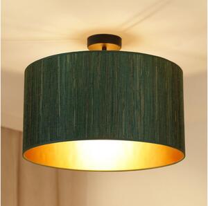 Brilagi - Plafonieră BOSTON ROLLER 1xE27/15W/230V pr. 45 cm verde/auriu