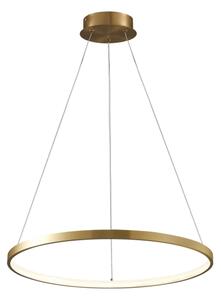 Lustră LED pe cablu LEA LED/20W/230V 4000K d. 50 cm auriu
