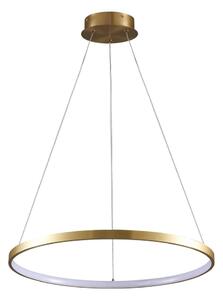 Lustră LED pe cablu LEA LED/20W/230V 4000K d. 50 cm auriu