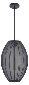 Lustră pe cablu KAREI 1xE27/20W/230V d. 30 cm negru