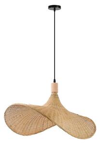 Lustră pe cablu Immax 08289L SOMBRERO 1xE27/40W/230V d. 70 cm ratan