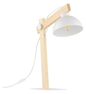 Lampă de masă OSLO 1xE27/15W/230V pin/alb