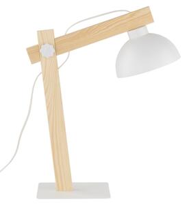 Lampă de masă OSLO 1xE27/15W/230V pin/alb