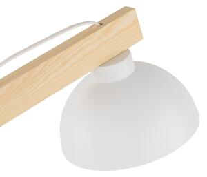 Lampă de masă OSLO 1xE27/15W/230V pin/alb