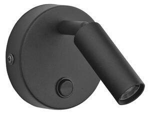 Spot de perete ENZO 1xG9/8W/230V negru
