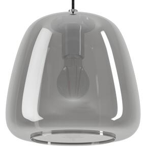 Lustră pe cablu ALBARINO 1xE27/40W/230V d. 26 cm gri Eglo 39666