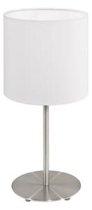Lampă de masă Eglo 54744 ANADIA 1xE14/40W/230V alb/crom mat