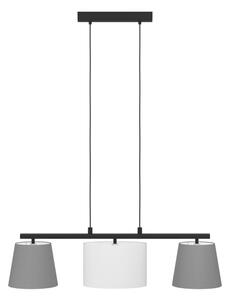 Lustră pe cablu Eglo 55207 ALMEIDA 3xE14/25W/230V gri