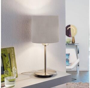 Lampă de masă Eglo 54745 ANADIA 1xE14/40W/230V taupe/crom mat