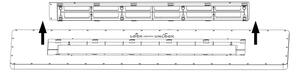 Panou LED dimabil aplicat Top Light REVIT LED/70W/230V 3000-6500K alb + telecomandă