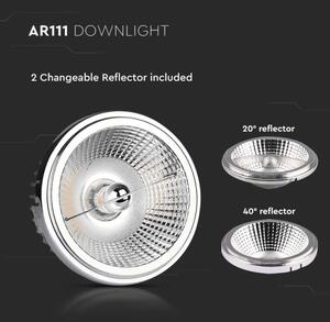 Spot LED încastrat LED/20W/230V 4000K d. 11 cm crom lucios