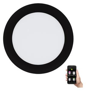 Eglo 31744 FUEVA-Z - Lampă LED dimabilă pentru baie, 10,5W/230V, IP44, negru