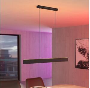 Lustră LED RGBW dimabilă pe cablu Eglo 31433 ANDREAS-Z LED/38W/230V negru
