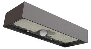 Proiector LED solar cu senzor de mișcare LED/3,7V 3000mAh 4000K IP65 negru