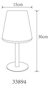 Lampă LED RGB solară tactilă de masă Globo 33894 LED/0,1W/3V IP44