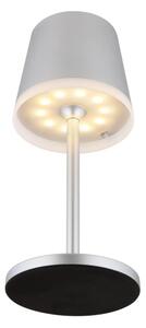 Corp de iluminat LED solar Globo 36637SM LED/0,06W/3V 3000K IP44 crom mat