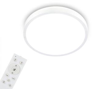 Plafonieră LED RGBW dimabilă Briloner 3709-016 LED/22W/230V alb + telecomandă