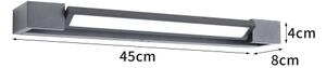 Brilagi - Aplică LED de exterior AQUA LINE LED/12W/230V 45 cm IP44 antracit CRI 90