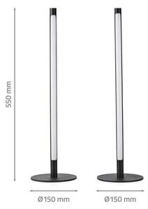 Nedis WIFILD10RGBW-SADA 2xLED RGBIC lampă birou LED 36W 2700-6500K + DO