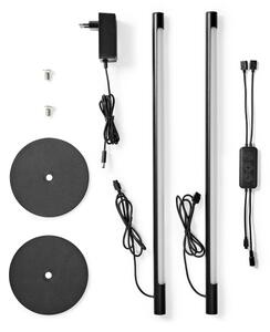 Nedis WIFILD10RGBW-SADA 2xLED RGBIC lampă birou LED 36W 2700-6500K + DO