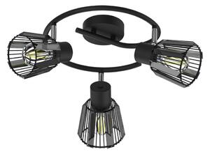 Spot Prezent 27518 PONTEO 3xE27/40W/230V negru