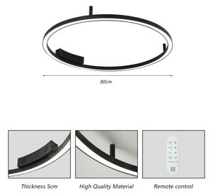 Plafonieră LED dimabilă Immax NEO 07246-80 FINO LED/55W/230V 80cm Tuya + telecomandă