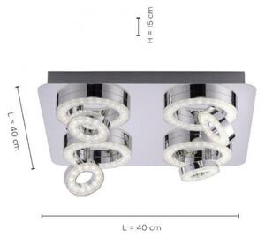 Spot LED RGBW dimabil JUST LIGHT. 14662-17 TIM 4xLED/5,9/230V + telecomandă