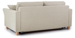 Canapea bej extensibilă 190 cm Sonia - Scandic