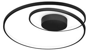 Plafonieră LED dimabilă Ideal Lux OZ LED/48W/230V d. 60 cm CRI 90 negru