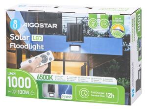 Proiector LED solar dimabil Aigostar LED/100W/3,4V IP65 + telecomandă