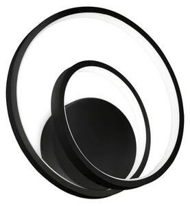 Aplică LED dimabilă Ideal Lux OZ LED/28W/230V CRI 90 negru