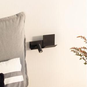 Aplică LED Ideal Lux KOMODO LED/4,5W/230V USB CRI 90 negru