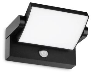 Aplică LED de exterior cu senzor Ideal Lux SWIPE LED/21W/230V CRI 90 IP54 negru