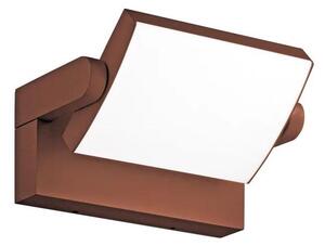 Aplică LED de exterior Ideal Lux SWIPE LED/21W/230V CRI 90 IP54 maro