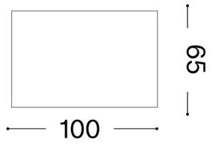 Ideal Lux - Spot LED SPIKE 1xGX53/9W/230V 10x10 cm, auriu
