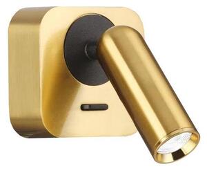 Spot LED de perete Ideal Lux BEAN LED/3W/230V CRI 90 auriu