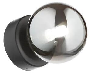 Ideal Lux - Aplica de perete LED PERLAGE, 1xG9/3W/230V, negru/sticlă fumurie