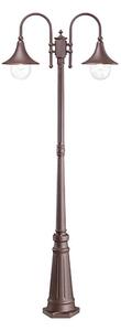 Lampă de exterior Ideal Lux CIMA 2xE27/52W/230V 216 cm IP43 maro