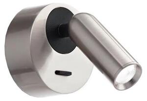 Spot LED de perete Ideal Lux BEAN LED/3W/230V CRI 90 crom lucios