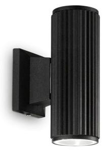 Aplică de exterior Ideal Lux BASE 2xGU10/28W/230V IP44 negru