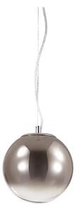 Lustră pe cablu Ideal Lux MAPA 1xE27/42W/230V d. 20 cm gri/fumuriu