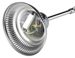Lustră de cristal pe lanț Ideal Lux DUBAI 24xE14/28W/230V d. 80 cm crom