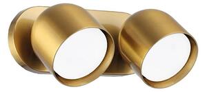 Spot LED de perete Ideal Lux DODO 2xGX53/9W/230V alamă