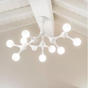 Lustră LED aplicată Ideal Lux NODINO 9xG9/3W/230V alb