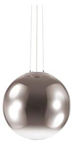 Lustră pe cablu Ideal Lux MAPA 1xE27/42W/230V d. 50 cm gri/fumuriu