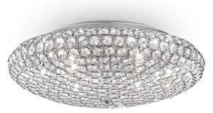 Plafonieră LED de cristal Ideal Lux KING 9xG9/3W/230V d. 53,5 cm crom